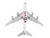 Airbus A380 Commercial Aircraft Qatar Airways A7-APA Gray Tail Graphics Snap-Fit 1/200 Plastic Model Skymarks SKR1062