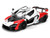 McLaren Senna Red and White with Carbon Hood and Top HyperSpec Series 1/24 Diecast Model Car Jada 36370