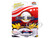 1969 Chevrolet Corvette Atomic Bomb White with Red and Blue Graphics Stuntman Mike s Ride Along Racing Pop Culture 2025 Release 1 1/64 Diecast Model Car Johnny Lightning JLPC016-JLSP410