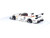 Mazda RX7 FD3S LB Super Silhouette RHD Right Hand Drive #41 White with Stripes and Graphics 1/18 Model Car Inno Models IN18-LBWKRX7-02