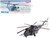 Sikorsky MH 53E Sea Dragon Helicopter United States Navy Vanguard Tail Number 543 Dark Gray 1/72 Diecast Model Panzerkampf 14040PA1295