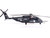 Sikorsky MH 53E Sea Dragon Helicopter United States Navy Vanguard Tail Number 555 Dark Gray 1/72 Diecast Model Panzerkampf 14040PA1201