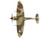 Supermarine Spitfire Mk Vb Trop Fighter Aircraft ER570 4th Fighter Squadron 52nd Fighter Group 1943 Mediterranean Allied Coastal Air Force Air Power Series 1/48 Diecast Model Hobby Master HA7859