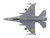 Lockheed F 16AM Fighting Falcon Fighter Aircraft UA24 3596 Pylon Integrated Dispenser System Plus 2024 Ukrainian Air Force Air Power Series 1/72 Diecast Model Hobby Master HA38047