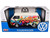 Volkswagen Type 2 T3 Van White Metallic with Graffiti Graphics 1/24 Diecast Model Car Motormax 79599