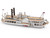 Model Kit Sultana Steamboat Moderate Difficulty Steel Model Metal Earth ME1019