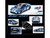 Maserati MC20 #1 Blue with White Stripes and Black Top Maserati Performance Experience 1/64 Diecast Model Car BBR BBRDIE6408