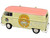 1960 Volkswagen Delivery Van Maui & Sons Light Olive Green with Salmon Top Limited Edition to 6650 pieces Worldwide 1/24 Diecast Model Car M2 Machines 40300-128B