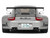 2024 Porsche 911 RWB Abu Silver Metallic with Black Hood 1/18 Model Car GT Spirit GT483