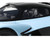 2023 Aston Martin Valkyrie Light Blue with Black Top 1/18 Model Car GT Spirit GT915