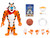 Tony the Tiger 6 75 Moveable Figure with Alternate Hands and Accessories Kellogg s Frosted Flakes Model Jada 35567