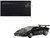 Lamborghini Countach 5000S Black 1/43 Diecast Model Car Autoart 54532