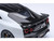 Nissan GT R50 By ItalDesign Black and White Metallic 1/18 Model Car Autoart AA77511