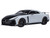 Nissan GT R50 By ItalDesign Black and White Metallic 1/18 Model Car Autoart AA77511