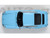 Porsche 911 Carrera 2 7 RS Gulf Blue with Black Stripes and Wheels 1/18 Model Car Autoart 78032