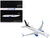 Boeing 737 800 Commercial Aircraft United Airlines Star Alliance N76516 White with Black Tail Gemini 200 Series 1/200 Diecast Model Airplane GeminiJets G2UAL1378