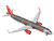 Airbus A321neo Commercial Aircraft Jet2 G SUNO Gray Metallic with Red Tail 1/400 Diecast Model Airplane GeminiJets GJ2331