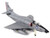 Douglas A 4D Skyhawk Aircraft VMA 242 Bats NAS Key West 1962 Missile Crisis United States Marine Corps 1/72 Diecast Model Airplane FS023A