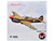 Curtiss P 40E Warhawk Fighter Aircraft China Burma India Theater 1942 United States Army Air Forces 1/72 Diecast Model Airplane FS040A