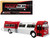 Flxible 53102 New Look Transit Bus Pittsburgh Area Transit Red and White Vintage Bus & Motorcoach Collection Limited Edition 1/87 HO Diecast Model Iconic Replicas 87-0601