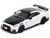 Nissan GT R R35 Nismo RHD Right Hand Drive White with Carbon Hood and Top 1/64 Diecast Model Car Inno Models IN64-R35N-WHI