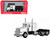 Peterbilt Long Tractor White 1/87 (HO) Plastic Model Car Promotex 025284W