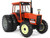 Allis Chalmers 6070 Tractor with Cab and Dual Wheels Orange Classic Series 1/16 Diecast Model SpecCast SCT959