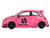 ABARTH 595 #49 LB Works x Abas Works Pink Limited Edition 1/64 Diecast Model Car Mini GT MGT00851