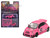 ABARTH 595 #49 LB Works x Abas Works Pink Limited Edition 1/64 Diecast Model Car Mini GT MGT00851
