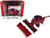 Case IH Axial Flow 7260 Combine 12-Row Corn Head Draper Grain Head Red 1/64 Diecast Model ERTL TOMY 44444