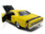 1969 Dodge Coronet Super Bee Yellow 1/24 Diecast Car Model Motormax 73315