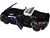 2015 Chevrolet Corvette Z06 Police Black with Blue Stripes and White Top Maisto Design Authority Series 1/24 Diecast Model Car Maisto 32516CHP