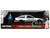 Toyota Trueno AE86 RHD Right Hand Drive White and Black with Graphics and Takumi Diecast Figure Initial D 1998 2021 TV Series Anime Hollywood Rides Series 1/24 Diecast Model Jada 34501
