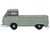 Volkswagen T2 Pickup Truck Light Gray 1/148 (N) Scale Diecast Model Car Oxford Diecast NVW002