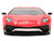 Lamborghini Aventador SV Red with Graphics and Knuckles Diecast Figure Sonic The Hedgehog Franchise Hollywood Rides Series 1/24 Diecast Model Jada 36264