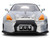 2009 Nissan GT R R35 Ben Sopra Brushed Metal with Black Top and Graphics and Mechagodzilla Diecast Figure Godzilla Franchise Anime Hollywood Rides Series 1/24 Diecast Model Jada 36285