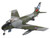 Canadair Sabre Mk 6 Fighter Aircraft 23622 430 Squadron 1950s Royal Canadian Air Force Air Power Series 1/72 Diecast Model Hobby Master HA4326
