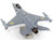 Model Kit Lockheed Martin F 16 Fighting Falcon Aircraft Ukrainian Air Force Moderate Difficulty Steel Model Metal Earth ME1046U