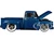 1956 Ford F 100 Pickup Truck Blue Metallic Limited Edition to 6650 pieces Worldwide 1/24 Diecast Model Car M2 Machines 40300-134A