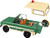 1967 Ford Bronco Smokey Bear Forest Ranger Green and Cream with White Stripes Artisan Collection 1/18 Diecast Model Car Greenlight 19143