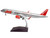 Airbus A321neo Commercial Aircraft Jet2 G SUNO Silver with Red Tail Gemini 200 Series 1/200 Diecast Model Airplane GeminiJets G2EXS1398