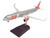 Airbus A321neo Commercial Aircraft Jet2 G SUNO Silver with Red Tail Gemini 200 Series 1/200 Diecast Model Airplane GeminiJets G2EXS1398