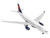 Airbus A330 200 Commercial Aircraft Delta Air Lines N852NW White with Red and Blue Tail 1/400 Diecast Model Airplane GeminiJets GJ2105