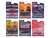 Hollywood Greatest Hits 2024 Set of 6 pieces 1/64 Diecast Model Cars Greenlight 44716SET