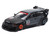 Pandem Civic EG6 RHD Right Hand Drive Kanjozoku Matt Black and Gray with Graphics 1/64 Diecast Model Car Pop Race PR640163