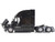 Freightliner New Cascadia Sleeper Cab Truck Tractor Black Transport Series 1/50 Diecast Model Diecast Masters 71126