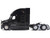 Freightliner New Cascadia Sleeper Cab Truck Tractor Black Transport Series 1/50 Diecast Model Diecast Masters 71126