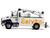 CAT Caterpillar CT660 Auto Crane Titan 85 Truck with Miller EnPak White Transport Series 1/50 Diecast Model Diecast Masters 85785