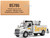 Kenworth T380 Auto Crane Titan 85 Truck with Miller EnPak White Transport Series 1/50 Diecast Model Diecast Masters 85786