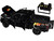 2023 Toyota Tundra TRD 4x4 Pickup Truck Black with TRD Stripes with Sunroof and Wheel Rack Limited Edition to 2400 pieces Worldwide 1/24 Diecast Model Car H08555-MJS04